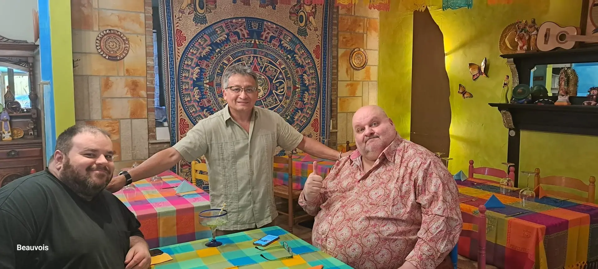 Avec Philippe Genion (Carolo Gourmand), influenceur gastronomique